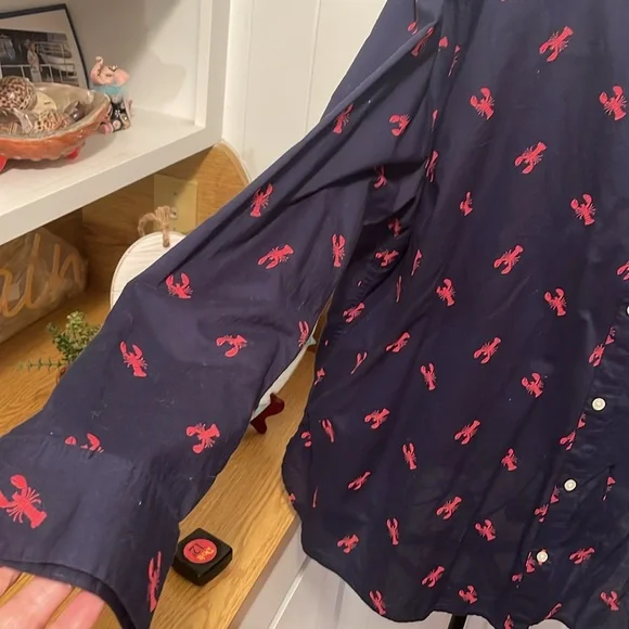 🦞🦞🦞BOGOHO 🦞🦞🦞Crawfish Button Up Shirt - Picture 6 of 9